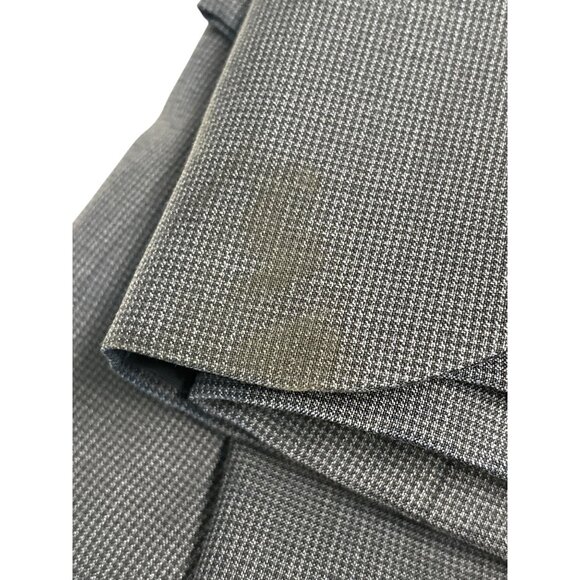 Hugo Boss Mens Navy Two-Button Blazer Jacket 46R Slim Fit Wool Blend Classic Sty - Picture 15 of 15